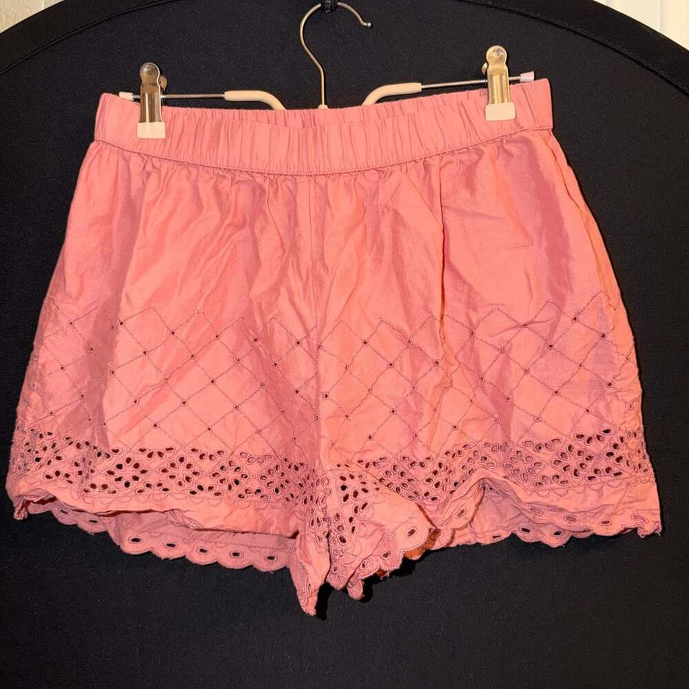 Shabby Chic Eyelet Shorts #0738